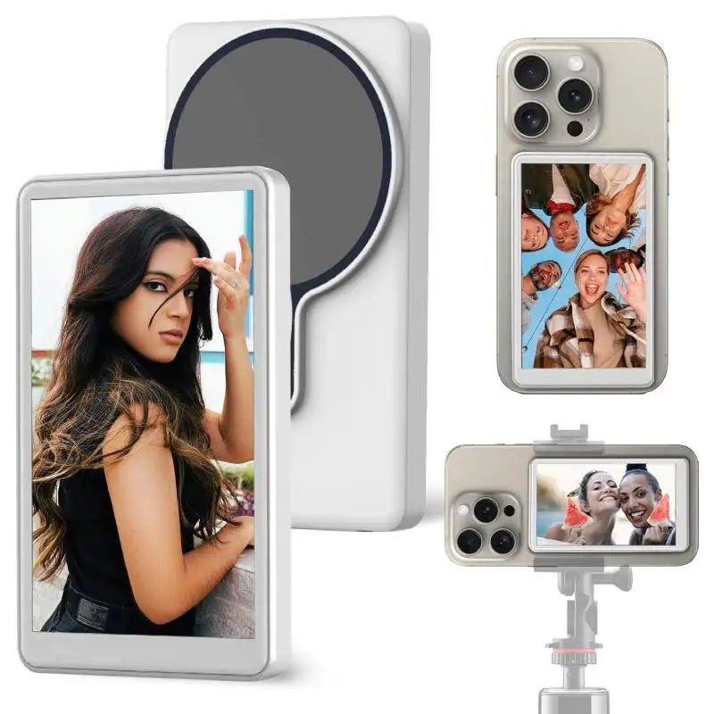 Phone Vlog Selfie Monitor Screen Portable Back Camera Monitor