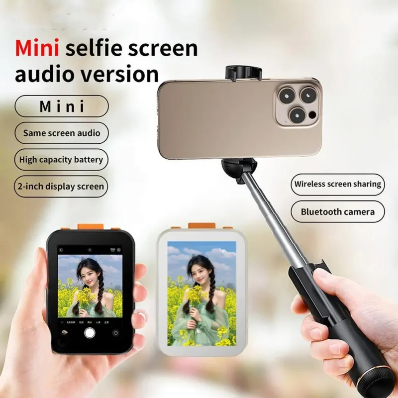 Wireless Selfie Monitor Screen