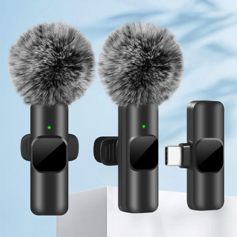 Wireless Microphone Audio Video Recording Mini Mic