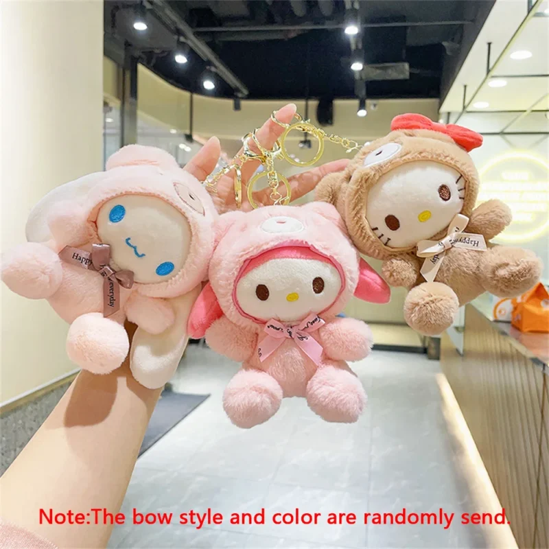Plush Cinnamoroll Keychain Cute Dolls