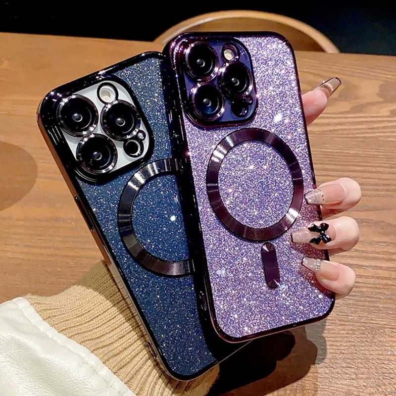 Electroplate With Lens Protector Case