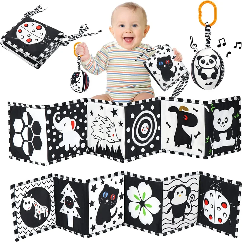 Baby Book Black and White