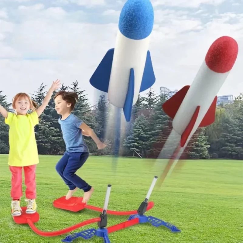 Kids Outdoor Rocket Foot Pump