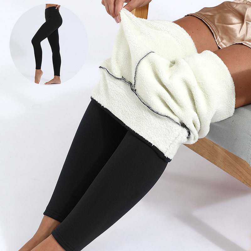 Winter Leggings Warm Thick High Stretch Pants