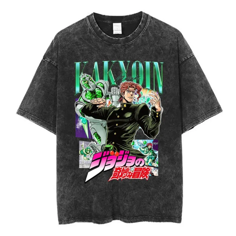 Anime Unisex Cotton Short Sleeve T Shirts