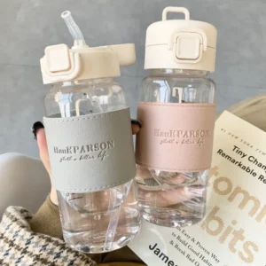 500ml Creative Water Bottle with Straw