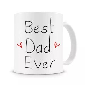 Dasouq "Best Dad Ever" Ceramic Coffee Mug