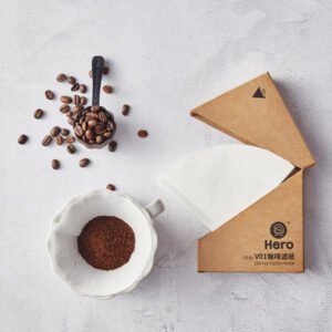 V60 Coffee Filter Papers with Easy-Tab Ears