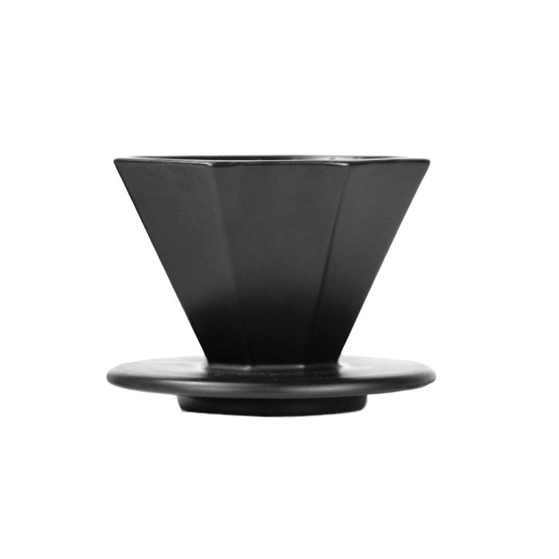 Octagonal Ceramic V60 Pour-Over Filter Cup