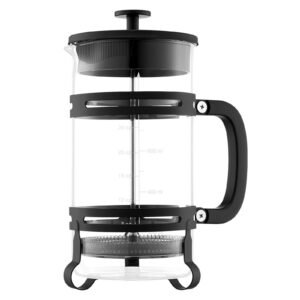Dasouq French Press Coffee Maker, 34oz, Borosilicate Glass
