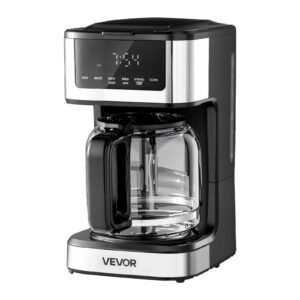 Programmable Drip Coffee Maker, 12 Cup, Touch Screen