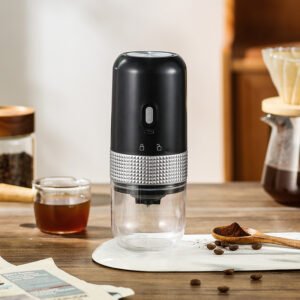 Dasouq Electric Coffee Grinder, Automatic, Rechargeable