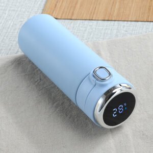 Smart Insulated Coffee Cup, 304 Stainless Steel, 500ml